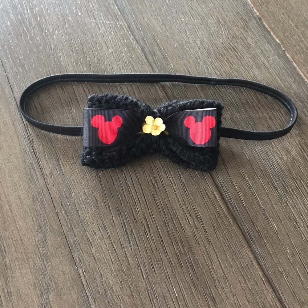 Hand knitted headband
